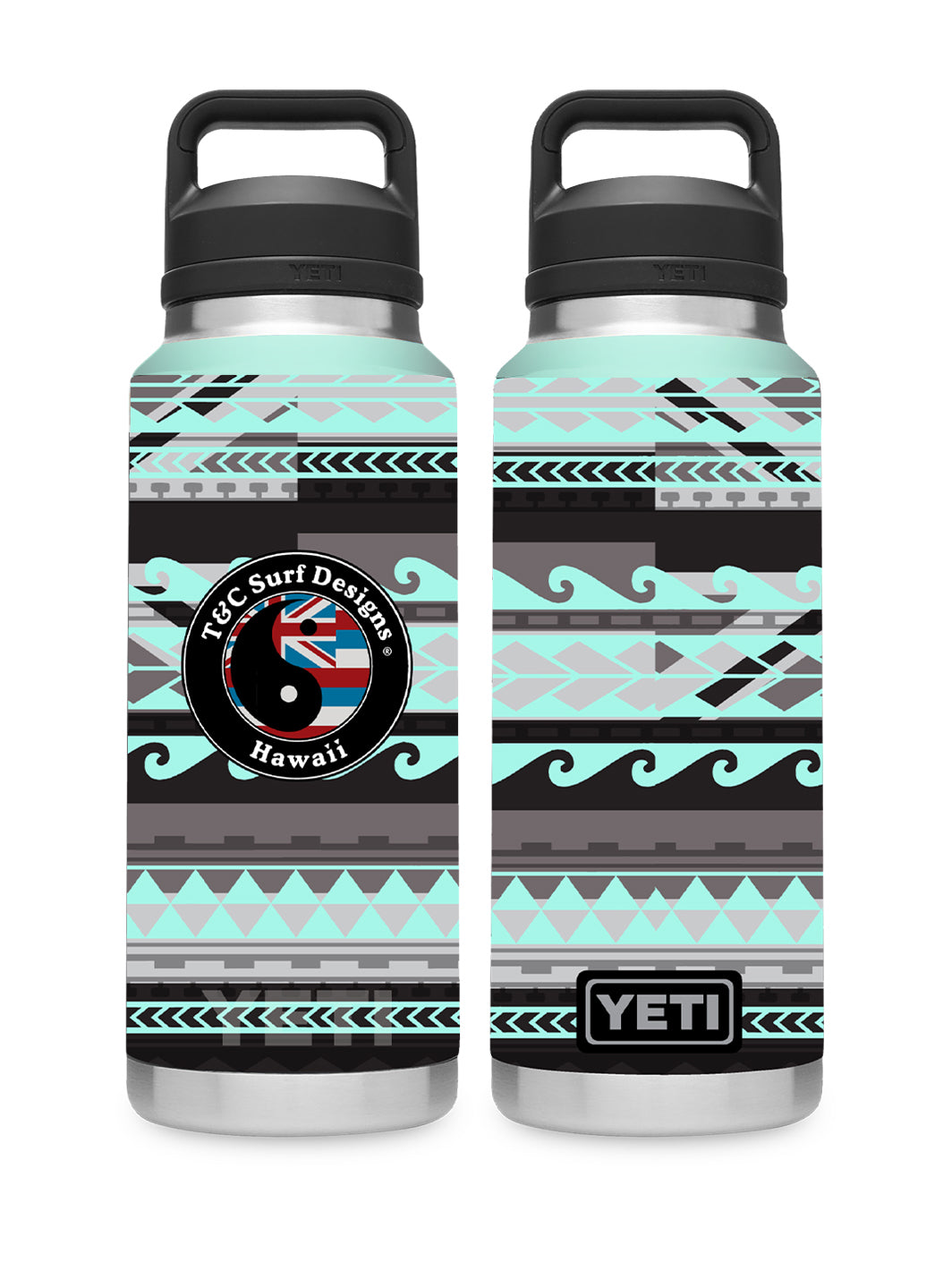 T&C Surf 36 oz Monotone Rambler Yeti Bottle with Chug Cap – T&C